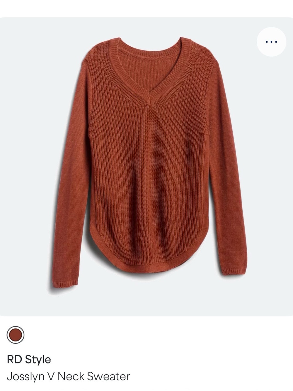 RD Style Josslyn V-Neck Sweater